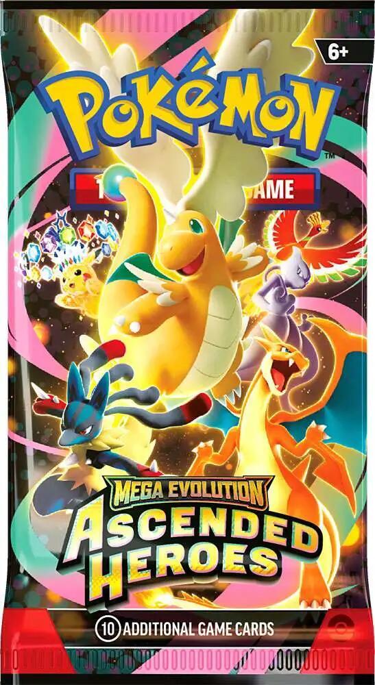 Ascended Heroes Booster Pack - MEGA TOP CHASE BOUNTY